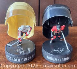 MaxSold Auction: Lot of 6 x 2008 McDonald's Replica Hockey Helmets w / Mini Players Inside  - Ottawa (Ontario, Canada) SELLER MANAGED Downsizing Online Auction - Sandy Forest Place