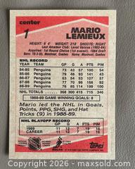 MaxSold Auction: Lot of 95 x 1989-90 Topps Hockey Cards w / Mario Lemieux  - Ottawa (Ontario, Canada) SELLER MANAGED Downsizing Online Auction - Sandy Forest Place