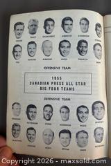MaxSold Auction: Rare 1957 Dow "Big 4" CFL Record Book w / Insert  - Ottawa (Ontario, Canada) SELLER MANAGED Downsizing Online Auction - Sandy Forest Place