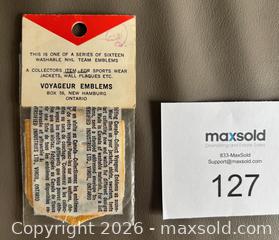 MaxSold Auction: Vintage 1970's California Golden Seals Embroidered Patch in Original Unopened Package  - Ottawa (Ontario, Canada) SELLER MANAGED Downsizing Online Auction - Sandy Forest Place