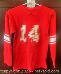 MaxSold Auction: Vintage  1970's CFL Calgary Stampeders Long Sleeve Jersey   - Ottawa (Ontario, Canada) SELLER MANAGED Downsizing Online Auction - Sandy Forest Place