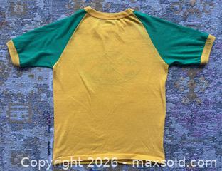 MaxSold Auction: Vintage 1970's CFL Saskatchewan Roughriders Short Sleeve Shirt  - Ottawa (Ontario, Canada) SELLER MANAGED Downsizing Online Auction - Sandy Forest Place