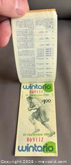 MaxSold Auction: Vintage 1980 Wintario Unused Lottery Ticket Booklet  - Ottawa (Ontario, Canada) SELLER MANAGED Downsizing Online Auction - Sandy Forest Place