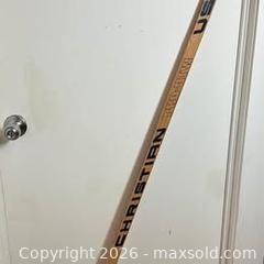 MaxSold Auction: Vintage Christian Hockey Wooden Stick / Never Used - Ottawa (Ontario, Canada) SELLER MANAGED Downsizing Online Auction - Sandy Forest Place