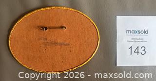 MaxSold Auction: Vintage Large Edmonton Eskimos Pinback Button "Love Those Esks"  - Ottawa (Ontario, Canada) SELLER MANAGED Downsizing Online Auction - Sandy Forest Place