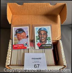 MaxSold Auction: 1953 Topps Archive Baseball Card Near Complete Set 329 / 337  - Ottawa (Ontario, Canada) SELLER MANAGED Downsizing Online Auction - Sandy Forest Place