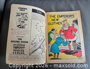 MaxSold Auction: 1955 Classics Illustrated Junior "The Emperor’s New Clothes" Comic # 517  - Ottawa (Ontario, Canada) SELLER MANAGED Downsizing Online Auction - Sandy Forest Place
