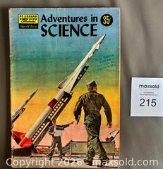 MaxSold Auction: 1957 Classics Illustrated Special Issue Adventures in Science # 138A Comic - Ottawa (Ontario, Canada) SELLER MANAGED Downsizing Online Auction - Sandy Forest Place