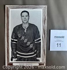 MaxSold Auction: 1964-67 Group 3 Beehive Hockey Arnie Brown New York Rangers - Ottawa (Ontario, Canada) SELLER MANAGED Downsizing Online Auction - Sandy Forest Place