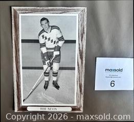 MaxSold Auction: 1964-67 Group 3 Beehive Hockey Bob Nevin New York Rangers - Ottawa (Ontario, Canada) SELLER MANAGED Downsizing Online Auction - Sandy Forest Place