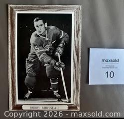 MaxSold Auction: 1964-67 Group 3 Beehive Hockey Bobby Rousseau Montreal Canadiens  - Ottawa (Ontario, Canada) SELLER MANAGED Downsizing Online Auction - Sandy Forest Place