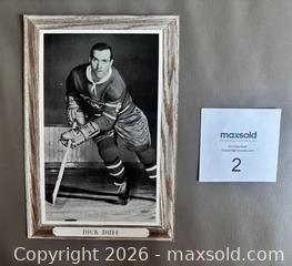 MaxSold Auction: 1964-67 Group 3 Beehive Hockey Dick Duff Montreal Canadiens - Ottawa (Ontario, Canada) SELLER MANAGED Downsizing Online Auction - Sandy Forest Place