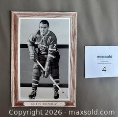 MaxSold Auction: 1964-67 Group 3 Beehive Hockey Gilles Tremblay Montreal Canadiens - Ottawa (Ontario, Canada) SELLER MANAGED Downsizing Online Auction - Sandy Forest Place