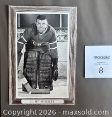 MaxSold Auction: 1964-67 Group 3 Beehive Hockey Gump Worsley Montreal Canadiens  - Ottawa (Ontario, Canada) SELLER MANAGED Downsizing Online Auction - Sandy Forest Place