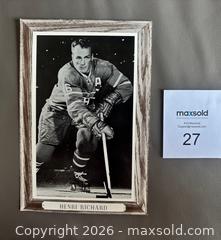 MaxSold Auction: 1964-67 Group 3 Beehive Hockey Henri Richard Montreal Canadiens  - Ottawa (Ontario, Canada) SELLER MANAGED Downsizing Online Auction - Sandy Forest Place