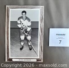 MaxSold Auction:   1964-67 Group 3 Beehive Hockey Jean Ratelle New York Rangers - Ottawa (Ontario, Canada) SELLER MANAGED Downsizing Online Auction - Sandy Forest Place