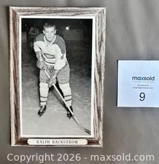 MaxSold Auction: 1964-67 Group 3 Beehive Hockey Ralph Backstrom Montreal Canadiens  - Ottawa (Ontario, Canada) SELLER MANAGED Downsizing Online Auction - Sandy Forest Place