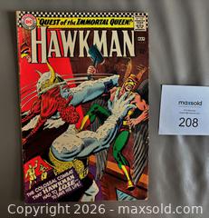 MaxSold Auction: 1966 D.C. Comics "Hawkman” # 13 Comic Book - Ottawa (Ontario, Canada) SELLER MANAGED Downsizing Online Auction - Sandy Forest Place
