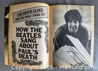 MaxSold Auction: 1969 Beatles Collector’s Edition Magazine “Paul McCartney is Dead - The Great Hoax”   - Ottawa (Ontario, Canada) SELLER MANAGED Downsizing Online Auction - Sandy Forest Place