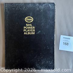 MaxSold Auction: 1970-71 Esso NHL Power Players Stickers Near Set in Album 247 / 252  - Ottawa (Ontario, Canada) SELLER MANAGED Downsizing Online Auction - Sandy Forest Place