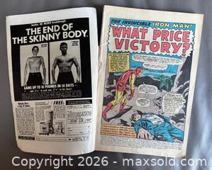 MaxSold Auction: 1970 Marvel "The Invincible Iron Man" King Size Special # 1 Comic Book  - Ottawa (Ontario, Canada) SELLER MANAGED Downsizing Online Auction - Sandy Forest Place