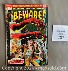 MaxSold Auction: 1974 Marvel "Beware!” # 6 Comic Book - Ottawa (Ontario, Canada) SELLER MANAGED Downsizing Online Auction - Sandy Forest Place