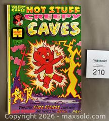 MaxSold Auction: 1975 Harvey "Hot Stuff Creepy Caves" # 2 Comic Book - Ottawa (Ontario, Canada) SELLER MANAGED Downsizing Online Auction - Sandy Forest Place