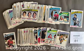 MaxSold Auction: 1976-77 OPC Hockey Card Lot of 101 Cards - Ottawa (Ontario, Canada) SELLER MANAGED Downsizing Online Auction - Sandy Forest Place