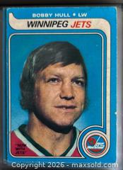 MaxSold Auction: 1979-80 OPC Hockey Partial Set 314 / 396 Cards w /Bobby Hull in binder pages - Ottawa (Ontario, Canada) SELLER MANAGED Downsizing Online Auction - Sandy Forest Place