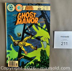 MaxSold Auction: 1979 Charlton "Ghost Manor" # 43 Comic Book - Ottawa (Ontario, Canada) SELLER MANAGED Downsizing Online Auction - Sandy Forest Place