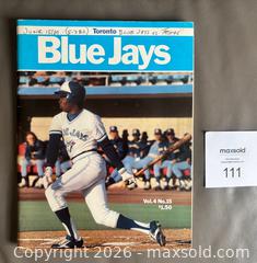 MaxSold Auction: 1980 Toronto Blue Jays Home Program - Ottawa (Ontario, Canada) SELLER MANAGED Downsizing Online Auction - Sandy Forest Place