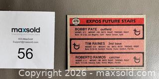 MaxSold Auction:  1981 Topps Baseball Tim Raines Rookie Card / High Grade - Ottawa (Ontario, Canada) SELLER MANAGED Downsizing Online Auction - Sandy Forest Place