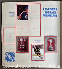 MaxSold Auction: 1982-83 OPC NHL Sticker Album w / Partial Set  - Ottawa (Ontario, Canada) SELLER MANAGED Downsizing Online Auction - Sandy Forest Place