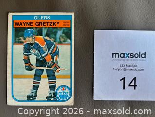 MaxSold Auction: 1982-83 OPC Wayne Gretzky Hockey Card # 106 - Ottawa (Ontario, Canada) SELLER MANAGED Downsizing Online Auction - Sandy Forest Place