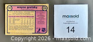 MaxSold Auction: 1982-83 OPC Wayne Gretzky Hockey Card # 106 - Ottawa (Ontario, Canada) SELLER MANAGED Downsizing Online Auction - Sandy Forest Place