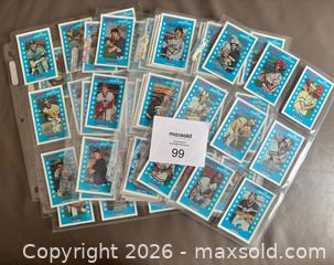 MaxSold Auction: 1982 Kellogg's Baseball 3-D Superstars Complete Set in Binder Pages  - Ottawa (Ontario, Canada) SELLER MANAGED Downsizing Online Auction - Sandy Forest Place