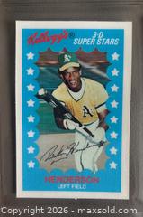 MaxSold Auction: 1982 Kellogg's Baseball 3-D Superstars Complete Set in Binder Pages  - Ottawa (Ontario, Canada) SELLER MANAGED Downsizing Online Auction - Sandy Forest Place