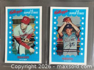 MaxSold Auction: 1982 Kellogg's Baseball 3-D Superstars Complete Set in Binder Pages  - Ottawa (Ontario, Canada) SELLER MANAGED Downsizing Online Auction - Sandy Forest Place