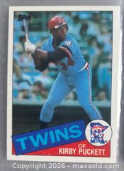 MaxSold Auction:  1985 Topps Baseball Card Near Complete Set 791 / 792 Cards in Binder Pages - High Grade - Ottawa (Ontario, Canada) SELLER MANAGED Downsizing Online Auction - Sandy Forest Place