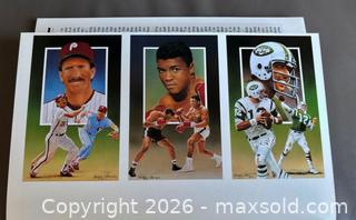 MaxSold Auction: 1990 Legends Sports Memorabilia Magazine w / Joe Montana Cover + Uncut Sheet Cards  - Ottawa (Ontario, Canada) SELLER MANAGED Downsizing Online Auction - Sandy Forest Place