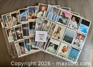 MaxSold Auction: 1990 Space Shots Cards Near Complete Set 95 / 110 Cards in Binder Pages - Ottawa (Ontario, Canada) SELLER MANAGED Downsizing Online Auction - Sandy Forest Place