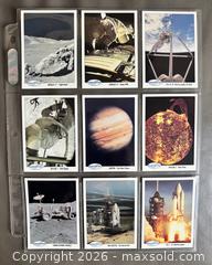 MaxSold Auction: 1990 Space Shots Cards Near Complete Set 95 / 110 Cards in Binder Pages - Ottawa (Ontario, Canada) SELLER MANAGED Downsizing Online Auction - Sandy Forest Place