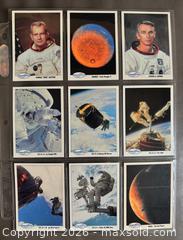 MaxSold Auction: 1990 Space Shots Cards Near Complete Set 95 / 110 Cards in Binder Pages - Ottawa (Ontario, Canada) SELLER MANAGED Downsizing Online Auction - Sandy Forest Place