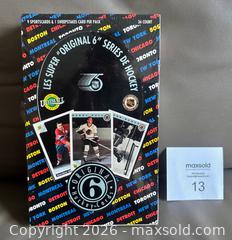 MaxSold Auction: 1991-92 Original Six Hockey Card Wax Box 36 Packs /  Factory Sealed  - Ottawa (Ontario, Canada) SELLER MANAGED Downsizing Online Auction - Sandy Forest Place