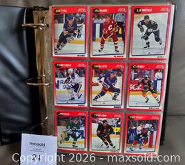 MaxSold Auction: 1991-92 Score Hockey Card Series 1 +2 Near Set 653 / 660 Cards in Binder Pages - Ottawa (Ontario, Canada) SELLER MANAGED Downsizing Online Auction - Sandy Forest Place