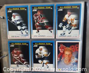 MaxSold Auction: 1991-92 Score Hockey Card Series 1 +2 Near Set 653 / 660 Cards in Binder Pages - Ottawa (Ontario, Canada) SELLER MANAGED Downsizing Online Auction - Sandy Forest Place