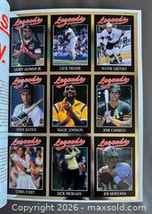 MaxSold Auction: 1991 Legends Sports Memorabilia Magazine w / Wayne Gretzky Cover + Uncut Sheet Cards  - Ottawa (Ontario, Canada) SELLER MANAGED Downsizing Online Auction - Sandy Forest Place