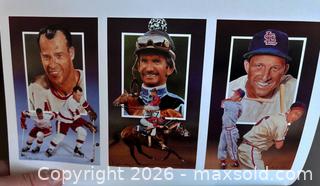 MaxSold Auction: 1991 Legends Sports Memorabilia Magazine w / Wayne Gretzky Cover + Uncut Sheet Cards  - Ottawa (Ontario, Canada) SELLER MANAGED Downsizing Online Auction - Sandy Forest Place