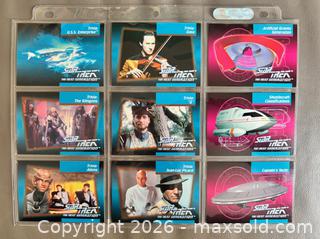 MaxSold Auction: 1992 Impel STNG Complete Card Set of 120 in Binder Pages - Ottawa (Ontario, Canada) SELLER MANAGED Downsizing Online Auction - Sandy Forest Place
