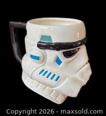 MaxSold Auction: 1995 Applause Star Wars Classic Collectors Series "Stormtrooper" Figural Coffee Mug in Original Box - Ottawa (Ontario, Canada) SELLER MANAGED Downsizing Online Auction - Sandy Forest Place